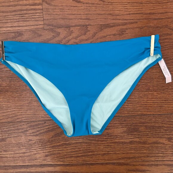 NWT Victoria's Secret The Forever Hipster Turquoise Bikini Bottom Size XL NEW - Picture 13 of 13